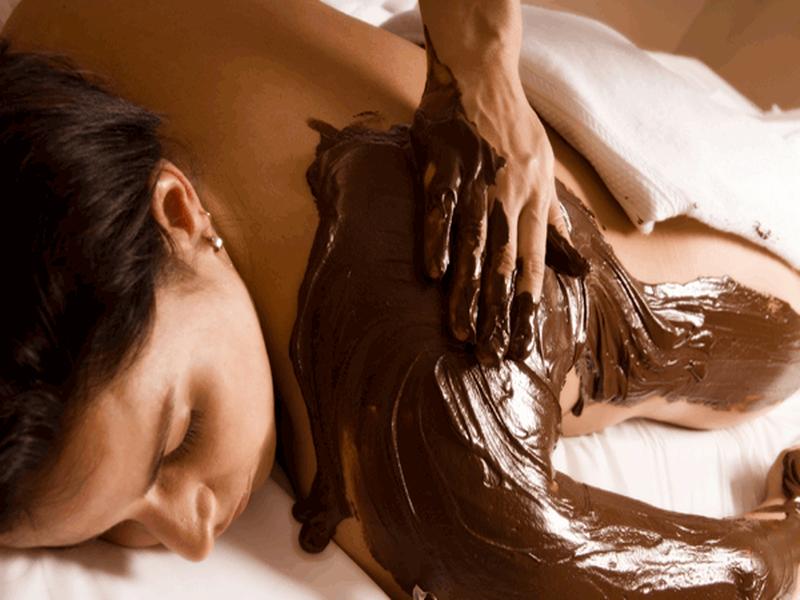 Шоколадный массаж